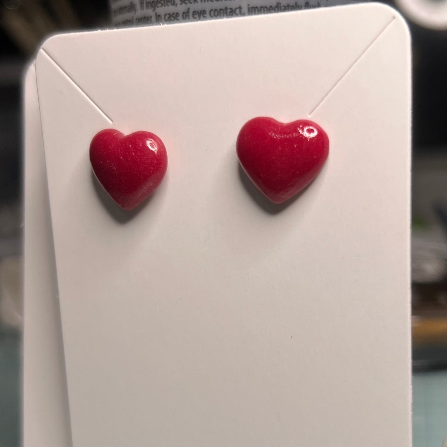 Simple Heart Studs