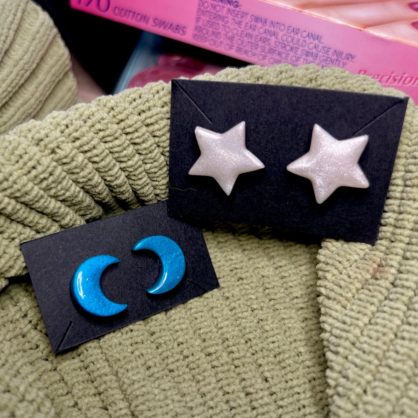 Star + Moon Stud Pack